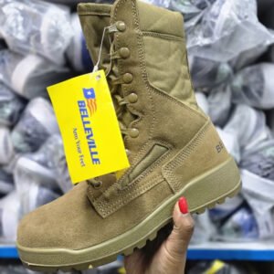 Belleville Tactical Light-Weight Military-Grade Comfortable Combat Boots in Tan 00507